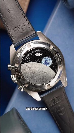 Omega Speedmaster Silver Snoopy Award