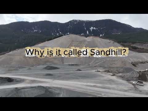 Drone Tour The Famous Sandhill in Kitimat British Columbia Canada #sandhill