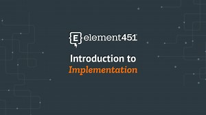 Element451 Implementation Guide