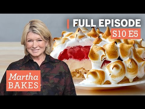 Martha Stewart's Secret to Perfect Meringue | Martha Bakes S10E5 "Magnificent Meringues"
