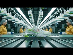 Inside the Nike Factory – (Full Process) How Premium Athletic Shoes Are Made