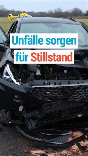 Unfälle in Brandenburg und Sachsen sorgen für Stillstand