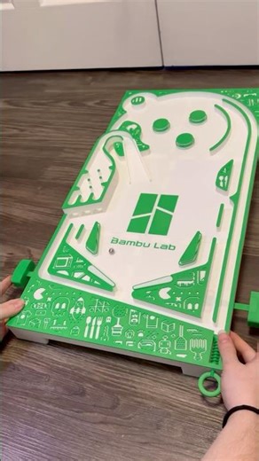 3D PRINTED PINBALL MACHINE! #cool3dprints #3dprinting #3dprinted #3dprintlife #3d #3dprint #pinball