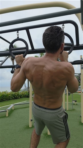 Alternating Ring Archer Pull-Ups | Gymnastic Rings