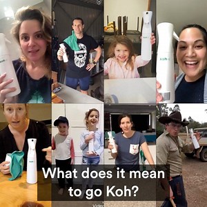 Hey! 👋 Don’t let the big cleaning companies know, but our customers are reporting better results, in less time, with less effort 🤐 What's more, they’re able to use the Koh Cleaning System around their families while giving our planet a helping hand too! If you’re after a fresh green clean without the chemicals and the plastic waste, you know where to find us 👀 | Koh