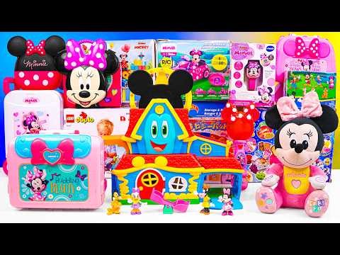 Satisfying with Unboxing Disney Minnie Mouse Jumbo Fun House Playset | Review Toys ASMR