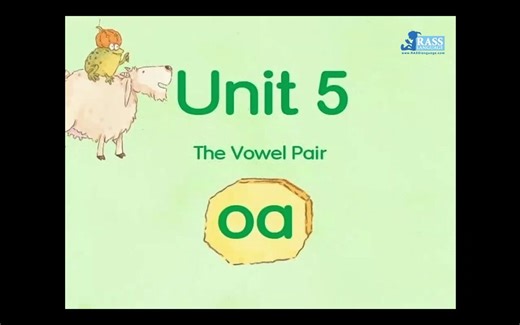 The Vowel Pair oa