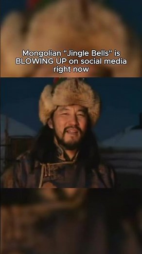 You NEED to hear this Christmas song! #christmas #shorts #mongolian #jinglebells