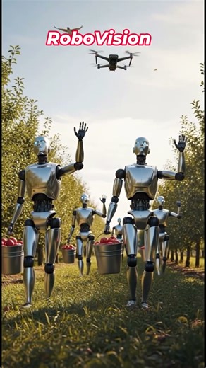 Worker Robots In Action Advanced Technology Automation AI Shorts Video #robot #nextgenai