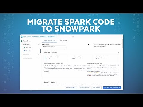 Using Snowpark Migration Accelerator To Convert Spark Code To Snowpark