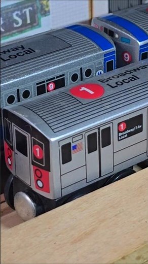 MTA Munipals R142 1 Train & 15 9 Train at Rector Street Mini Clip #shorts #munipals