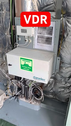 VDR ( voyage data recorder ) // very important machine on ship