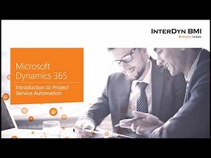Introduction to Project Service Automation in Dynamics 365