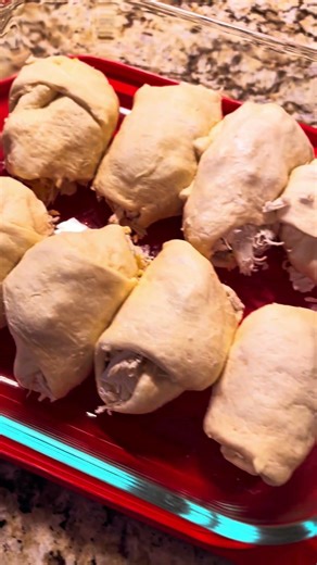 Cheesy Chicken Crescent Rolls!