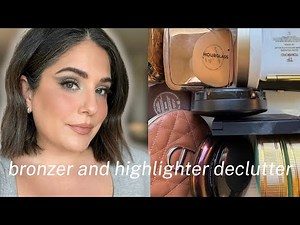 Decluttering My Bronzers, Highlighters & Face Palettes