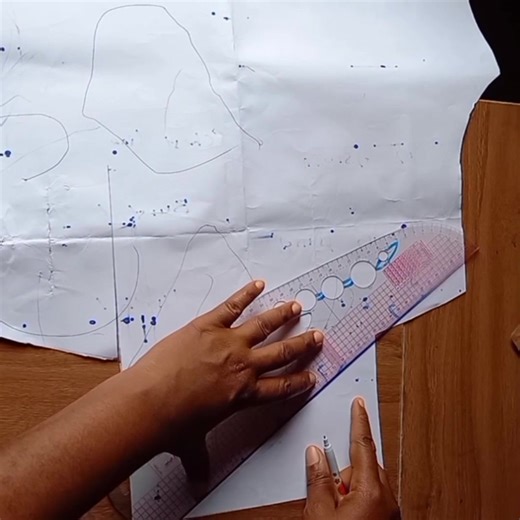 How to cut asymmetric neckline #fashion #ootdfashion #fashionstyle #sewingcommunity #fblifestyle #sewingtutorial | Rosenoly Styles