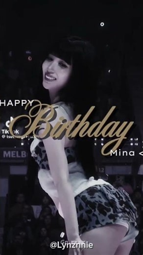 #kpop #twice Feliz cumpleaños Mina!!!