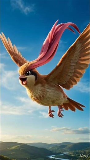 Real Life Pokémon Evolution: Pidgey to Pidgeot ✨ #Pokemon #Shorts