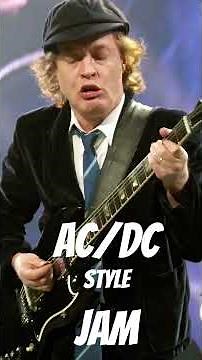 Acdc, what your favorite AC/DC album? Back in Black,Razors Edge,Powerage? Check this Jam ACDC style!