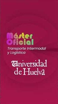 Official Master's Degree in Intermodal Transport and Logistics
