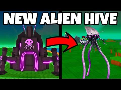 I Got the NEW OP ALIEN HIVE in Roblox Mini War