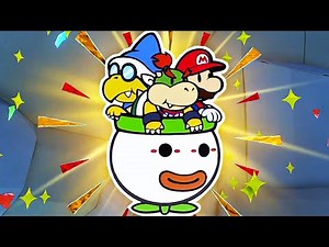 Paper Mario: The Origami King - All Bowser Jr. Story Scenes & Moments