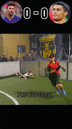 mini Messi vs mini Ronaldo bada randi aur imaginary match ⚽😈