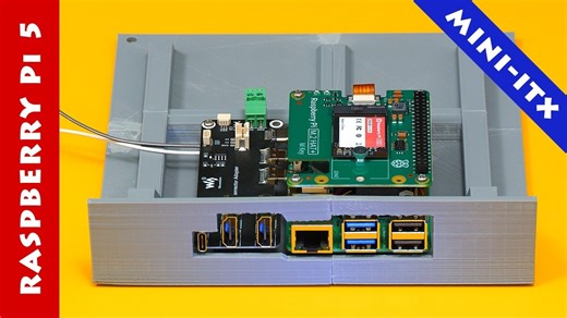 【双语+中配】🚀树莓派5惊天改造！🔥『Mini-ITX』小钢炮主板诞生