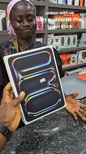 Voltz Gadget World on Instagram: "New Entry ‼️ Recently released 2025 Apple ipad Pro M5 now available at Volts Gadgets World 11” 2025 M5 iPad Pro 256GB Wi-Fi ₦1,550,000 11” 2025 M5 iPad Pro 256GB Wi-Fi + CEL ₦1,950,000 11” 2025 M5 iPad Pro 512GB Wi-Fi ₦1,890,000 13” 2025 M5 iPad Pro 256GB Wi-Fi ₦1,850,000 13” 2025 M5 iPad Pro 256GB Wi-Fi + CEL ₦1,990,000 13” 2025 M5 iPad Pro 512GB Wi-Fi ₦1,990,000 All devices are brand new Sealed with 1 year Manufacturers warranty For more information, Send a DM