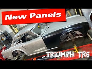 Triumph TR6 - New body panels are here!!