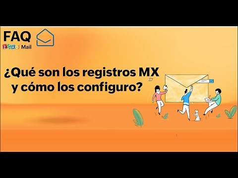 ¿Qué son los registros MX y cómo los configuro en Zoho Mail?