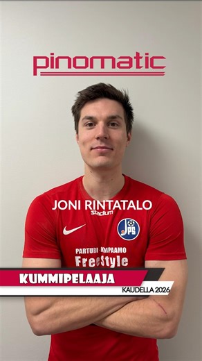 𝗝𝗼𝗻𝗶 𝗥𝗶𝗻𝘁𝗮𝘁𝗮𝗹𝗼 #𝟳𝟱 𝗣𝗶𝗻𝗼𝗺𝗮𝘁𝗶𝗰𝗶𝗻 𝗸𝘂𝗺𝗺𝗶𝗽𝗲𝗹𝗮𝗮𝗷𝗮 𝗸𝗮𝘂𝗱𝗲𝗹𝗹𝗮 𝟮𝟬𝟮𝟲! ⚽ Joni on meille tuttu jo aiemmilta futisvuosilta ja päätimme lähteä tukemaan Jonin peliuraa uudemman kerran. Suomen Cup käynnistyi JPS:n osalta viime lauantaina, jolloin vastassa oli FC Metso. Ottelusta kehkeytyikin melkoinen jännitysnäytelmä ja sitä seuranneet tietävät miten ottelussa kävi. 🔥 ”Viime kauden pelasin Ykköstä JJK:ssa hakien kokemusta kovemmasta sarjasta ja treeneistä. Täks