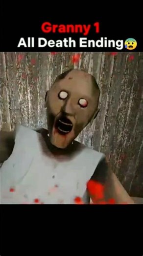 GRANNY1 ALL DEATH😰🔥ENDING PART #viralshorts #shorts #granny #AKGAMERZ07