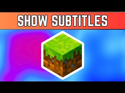 How To Show Subtitles In Minecraft | Minecraft Basics | Minecraft 1.21.5 Guide