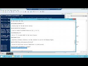 Specify the SQL Agent password AGTSVCPASSWORD