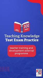 ¿Piensas dar el examen Teaching Knowledge Test?🤩 👉 Conoce la estructura y el formato de los tres módulos del examen con nuestro taller complementario: Teaching Knowledge Test Exam Practice (TKTP). ✅ Más información aquí: https://bit.ly/47rKGBY | Británico