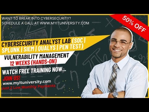 Cybersecurity Analyst Lab (SOC | Splunk | SIEM | Qualys | Pen Test) + Vulnerability Management