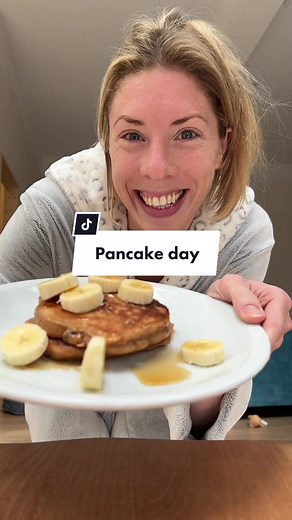 Pancakes - are you team sweet or team savoury? 🥞 these protein pancakes are an easy way to give the kids a nice, filling breakfast no matter what day it is #pancakes #pancakeday #pancakerecipe #whatmykidseat #easyrecipe