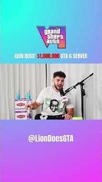 Adin Ross’ $1,000,000 GTA 6 Server Explained: In-Game Currency & Real Money Cashout System