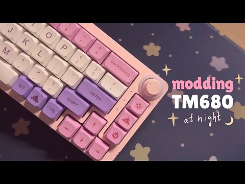 Modding my TM680 | with PC Plate | Sound Test