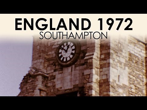 Archive footage of Southampton in the 1970s | Never seen home movie film