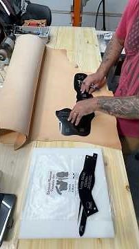 Templates To Make An Old West Leather Cowboy Fast Draw Holster Part 1