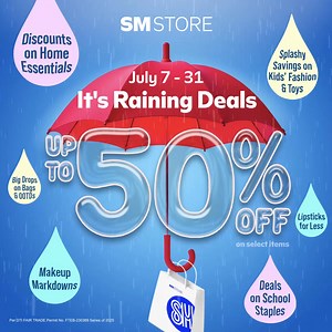 20K reactions · 581 shares | ☔️It’s Raining Deals at SM Store! From...