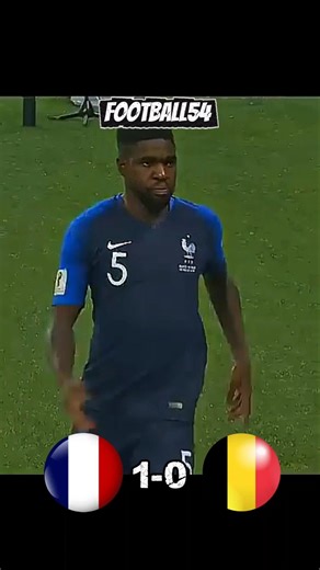 France vs Belgique Coupe du monde 2018 🏆⚽