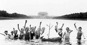 When the Lincoln Memorial Reflecting Pool Sank | HISTORY
