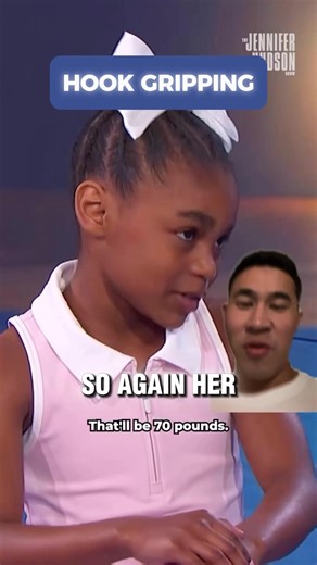 Witness the amazing talent of this young athlete as she nails the hook grip technique — one of the most important skills in weightlifting — live on The Jennifer Hudson Show! 🏋️‍♀️🔥 Her focus, strength, and passion at such a young age are truly inspiring. This is what dedication looks like! 💪 Watch her full performance and show your support for the next generation of champions by sharing this video and spreading the motivation. Let’s celebrate hard work, confidence, and the power of believing 