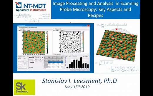 原子力显微镜（AFM）图像处理分析