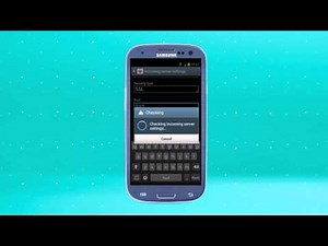 EE - Samsung Galaxy SIII LTE: How to set up email