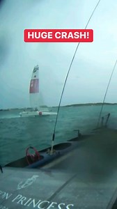 Big collision between USA & Japan! 😱 #SailGP #Sailing #Foiling | Bonds Flying Roos SailGP Team