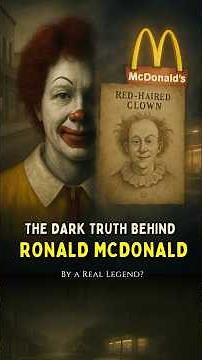 The Dark Truth Behind Ronald McDonald | #ronaldmcdonald #mcdonalds #macdonalds